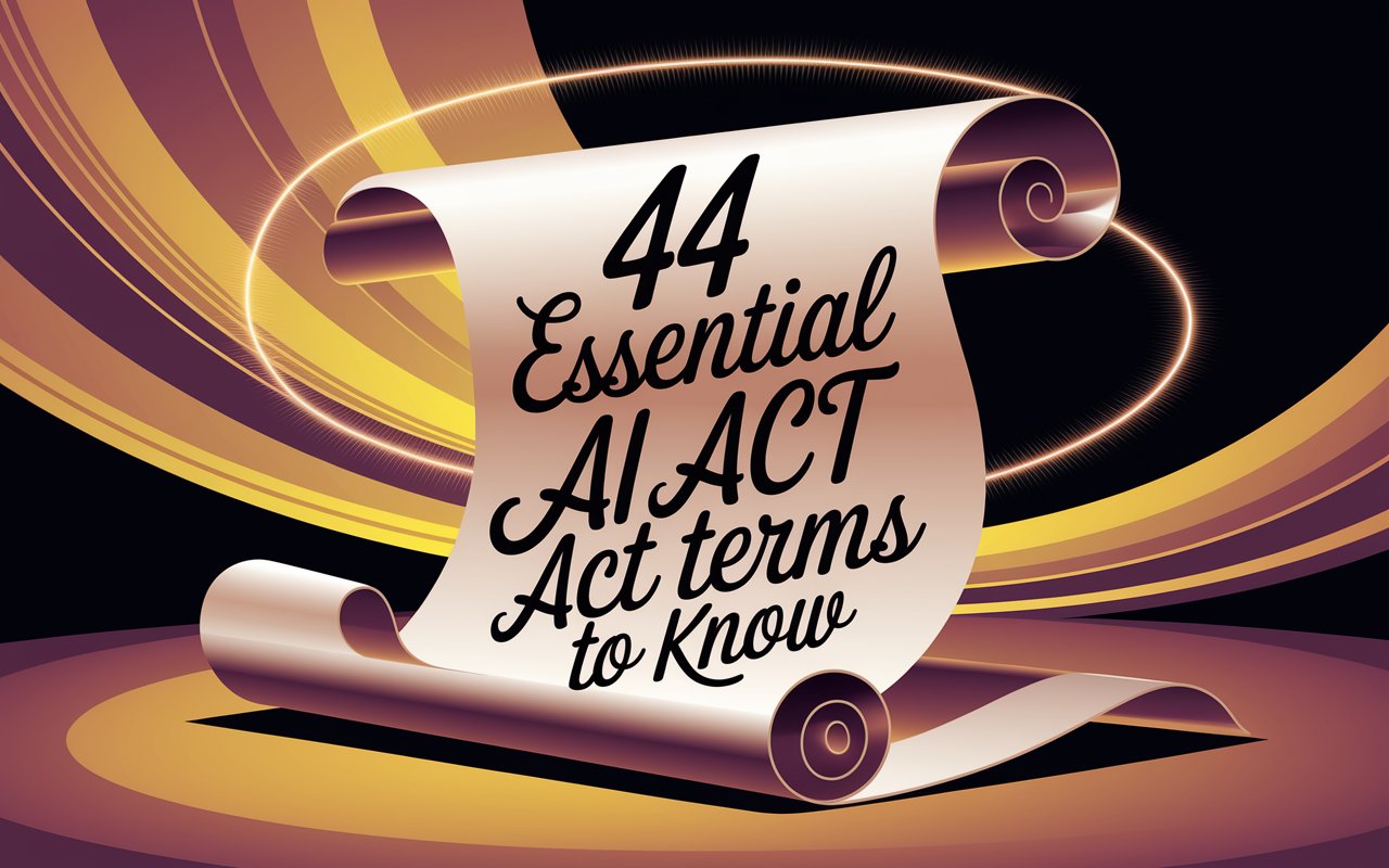 AI Act: Glossary of 50 Essential Terms for Compliance